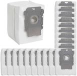 WVacFre 20Pack Vacuum Cleaner Bags,Reliably Keep Dust Inside the Vacuum Cleaner Replacement Parts Dirt Disposal Bags Compatible with Roomba Clean Base Models i1+,i3+,i4+,i5+,i7+,i8+,Combo j8+,j9+