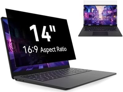 14 Pouces Filtre de Confidentialité pour écran Ordinateur Portable, Compatible avec HP/Dell/Acer/Lenovo/Thinkpad/Samsung/ASUS/Sony, Aspect 16:9 Amovible Anti-Lumière Bleu Premium Protecteur