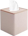 Tissue Box Cover Square,Modern Leat