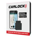 CARLOCK Anti Theft Car Device - Real Time UK 4G LTE Car GPS Tracker & Car Alarm System Security - OBD & Phone App - Auto Van Vehicles Tracking & Instant Alert of Suspicious Behavior
