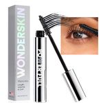 Wonderskin Mascara - Black Mascara for Volume, Length, and Curl - Lengthening, Volumizing Lash Mascara & Smudge Proof Eyelash Mascara