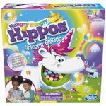 Hasbro Gaming Hungry Hungry Hippos Unicorn Edition Board Game; Pre-School Game for Kids Ages 4 and Up; for 2 to 4 Players