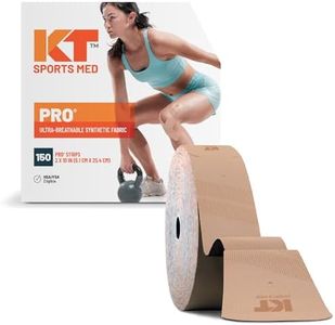 (Synthetic pre-cut, Stealth Beige) - KT TAPE PRO Synthetic Elastic Kinesiology Jumbo Therapeutic Tape