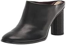 Franco Sarto Women's L-cindymule Mule, Black Leather, 8