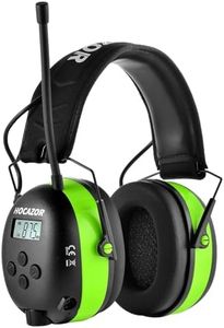 Hocazor HP10 FM AM Radio Headphones, Green