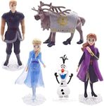 Frozen Cake Toppers,5PCS Frozen Fig