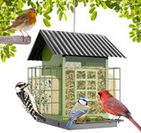 FlowaFoli Bird Feeders for Outdoors