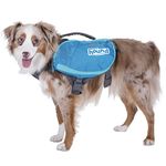 Outward Hound DayPak Blue Dog Saddleback Backpack, Medium