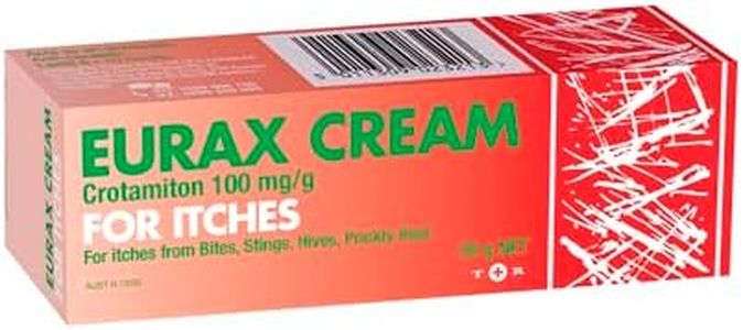 EURAX Cream | For itches from Bites, Stings, Hives & Prickly Heat | Relief for 6-10 hours | 100mg/g | 20g