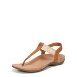 Vionic Women's Toe post Slingback Sandal Brea Shoes with Arch Support Wide Fit