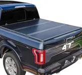 Truck Bed Hard Tonneau Cover Compatible with Ford Maverick 2022 2023 2024 2025 4.6 ft Box, Hard Folding(Tri Fold) Style
