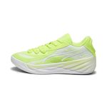 Puma Unisex-Adult All-Pro Nitro Lime Squeeze-White Basketball Shoe - 9 UK (37907905)