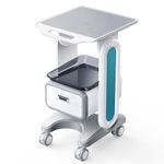 Professional Medical Trolley Cart with Wheels Mobile Ultrasound Cart Beauty Storage Utility Cart Rolling Cart with Drawer for Home Bedroom Salon Lab Hospital Dental Office Clinic