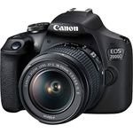 Canon EOS 2000D EF-S 18-55MM IS II 24.1MP 3IN SCREEN SLR IN