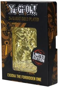 Fanattik Yu-Gi-Oh! Exodia The Forbidden One Gold Card