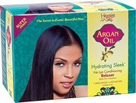 Hawaiian Silky Hydrating Sleek No Lye Relaxer Argan Oil, Super