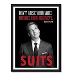 Good Hope Suits TV Series Framed Poster for Room and Office (10 X 13 inch)