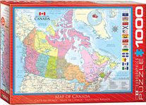 Eurographics 6000-0781 Map of Canada 1000-Piece Puzzle