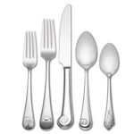 Reed And Barton 7100805 Seashell 5-Piece Flatware Place Setting