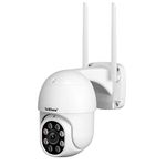 SriHome Caméra de Surveillance de sécurité, 1080P WiFi PTZ, suivi de mouvement automatique, Vision Nocturne, IP66 imperméable à l’eau, Audio 2Way, Protection de la Vie privée