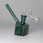 CYZQ Glass Bong Dab Rig Mini Bong Glass Pipe Smoking Glass Rig Small Bong Water Bong Water Pipe Smoking Glass Smoking Pipe Dab Bong