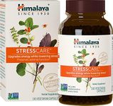 Himalaya StressCare Herbal Supplement, Supports Stress Relief, Energy Support, Relaxation, Occasional Sleeplessness, Ashwagandha, Holy Basil/Tulsi, Gotu Kola, Non-GMO, Vegetarian, 240 Capsules