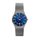 SKAGEN Men's Sundby Titanium and Stainless Steel Mesh Casual Quartz Watch