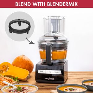 Magimix 3200XL Food Processor – Black, Compact Kitchen Appliance