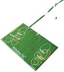 Stance Pal Golf Trainer - Right Handed. Use a golf stance like the Tour Pros with this customized golf stance mat.