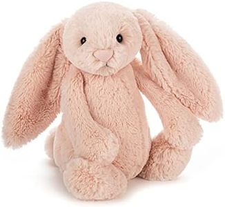 Jellycat Bashful Blush Bunny Plush Toy, Blush, Medium