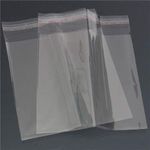 mastBus Transparent BOPP Self Adhesive Sealable Polybags for Saree , Shirts Packing (12x16 inch) -Pack of 25 Pieces