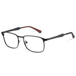 Cyxus Blue Light Glasses, Anti Eyestrain Metal Frame Computer Eyeglasses for Men Women