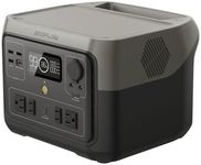 EF ECOFLOW RIVER 2 Max Portable Power Station 512Wh, LiFePO4 Battery, 1 Hour Fast Charging, Up To 1000W Output Solar Generator for Outdoor Camping/RVs/Home Use