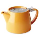 Forlife Stump Teapot Mandarin - 0.5Ltr