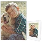 Personalised Jigsaw Puzzle from Photo Custom Picture Wooden Puzzles 150/300/500/1000 Pieces for Adult Kids Teens(Upgraded)