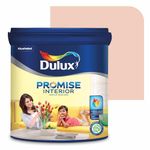 Dulux Promise Interior Emulsion Paint (10L, Baby Pink) | Brighter & Longer-Lasting Colors | Rich Finish | Chroma Brite Technology | Anti-Chalk | Water-Based Acrylic Paint