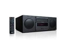 CD-BH350 Compact Micro Audio Component System with 5 CD Changer, Bluetooth, FM Radio & USB Playback