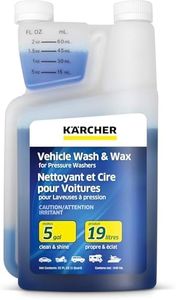 Karcher Pressure Washer Car Wash & Wax Cleaning Detergent Soap – 1 Quart