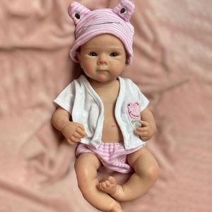 Gileutay 12" Silicone Baby Doll – Realistic Newborn Toy