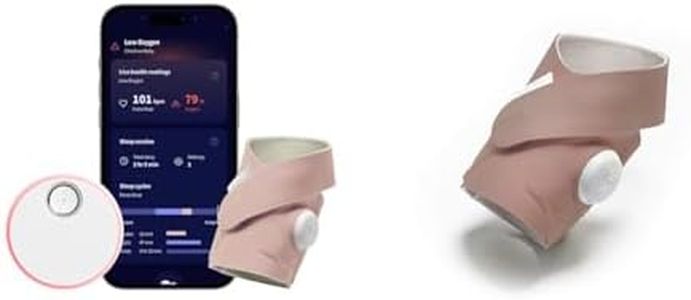Owlet Dream Sock® Smart Baby Monitor with Extra Dusty Rose Sock