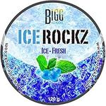 BIGG Ice Rockz Fresh Flavour Steam Stones 120g Shisha Hookah - Nicotine Free - Tobacco Free