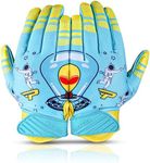 PLAYEUR Alien Grip Infinite Pro Edition Football Gloves –Endless Game – GripPro Tech for Adult, Kids & Youth Football Gloves, No Peel, Ever Tacky – A Cherished, Long-Lasting Gift Moms Adore