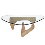 Isamu Noguchi Coffee Table Natural Finish Base