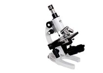 Gemkolabwell Lab Microscope Compound Microscope for Adults Students with Storage Bag, Metal Eyepiece, Slides