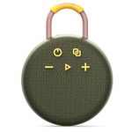 Bluetooth Speaker,MusiBaby M77 Waterproof Speaker,Speakers Bluetooth Wireless,Dual Pairing,Bluetooth 5.2,Loud Stereo,Booming Bass,1500 Mins Playtime for Home,Travel,Shower Speaker(Dark Green)