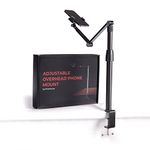 PHOTOMYNE Adjustable Tablet Stand - Hands Free, Foldable, Flexible Arm, Stable Tablet Mount