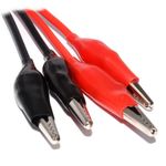 kenable Insulated Crocodile Clips Multimeter Test Lead Set 0.5m [0.5 metres]