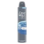 Dove Men+Care Advanced Clean Comfort Antiperspirant Deodorant Aerosol deodorant spray with Triple Action Technology for 72h sweat & odour protection 200 ml