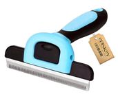 Episkey Pet Grooming De-shedding Tool Brush For Dogs, Cats and Rabbits| Dog De-Shedding Comb For Short, Medium, And Long Hair All Breeds (De-Shedding Brush)