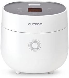 CUCKOO CR-0675FW 6-Cup (Uncooked) / 12-Cup (Cooked) Micom Rice Cooker with Nonstick Inner Pot, 13 Menu Modes, LCD Display, Fuzzy Logic Tech, Auto Clean (White)